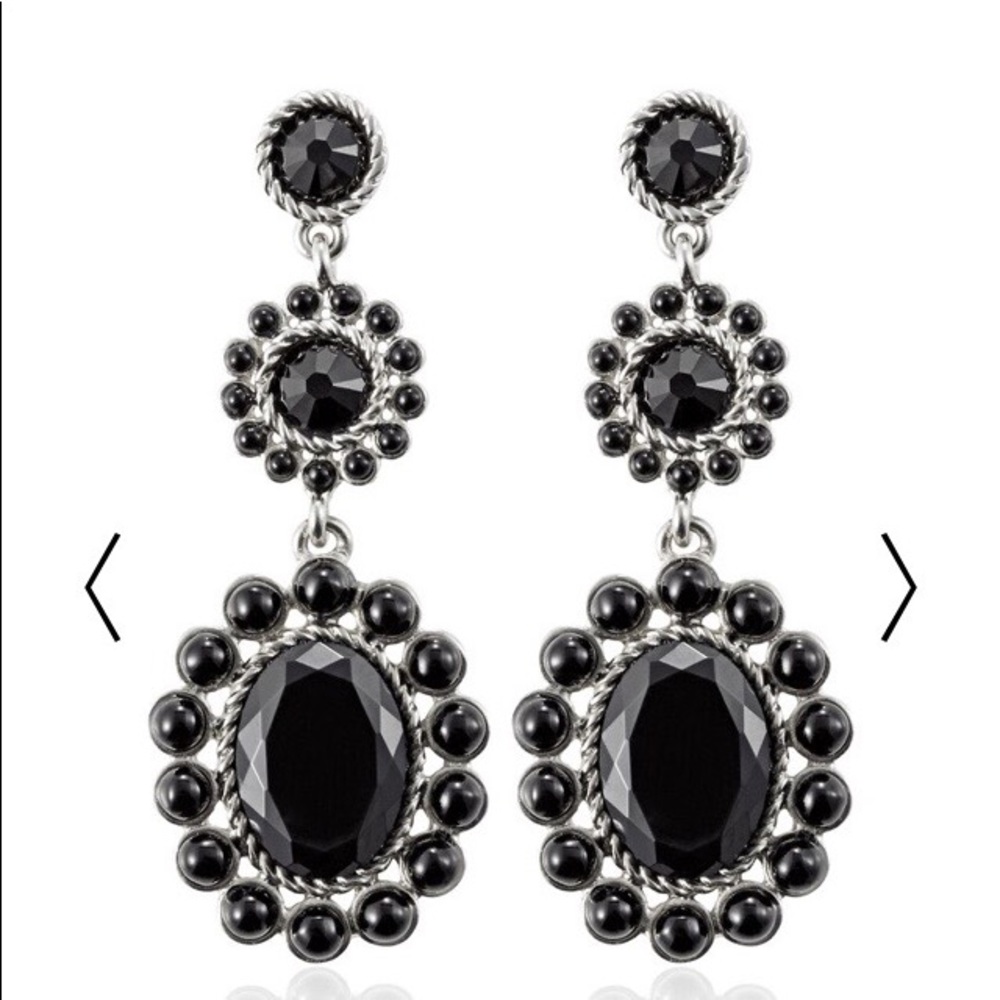 White House Black Market Triple Drop Earrings